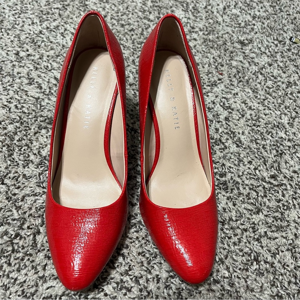 Kelly & Katie Bold Red Heels